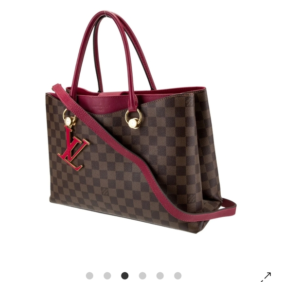 Louis Vuitton Damier Ebene Riverside Tote - Picture 4 of 16